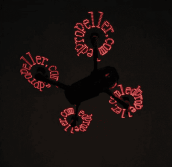 Mavic Pro Yazı Yazılabilir Led Pervane