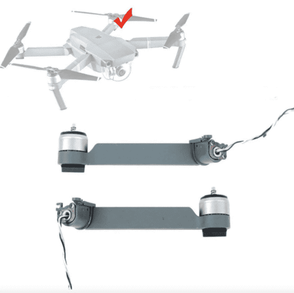 DJI Mavic Pro Motor Arm (GKAS)