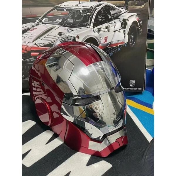 Iron Man MK5 Kask | Sesli Komut, Dokunmatik ve Kumandalı