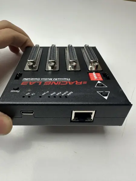 eRacing Lab Thanos4U Motion Controller - 4 Eksenli Simülasyon Hareket Kontrol Kartı + 4 Adet Aktivatör